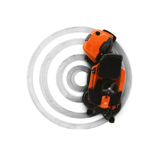 Husqvarna R 112C, Rider, fűnyíró traktor, Combi 85cm vágóasztallal