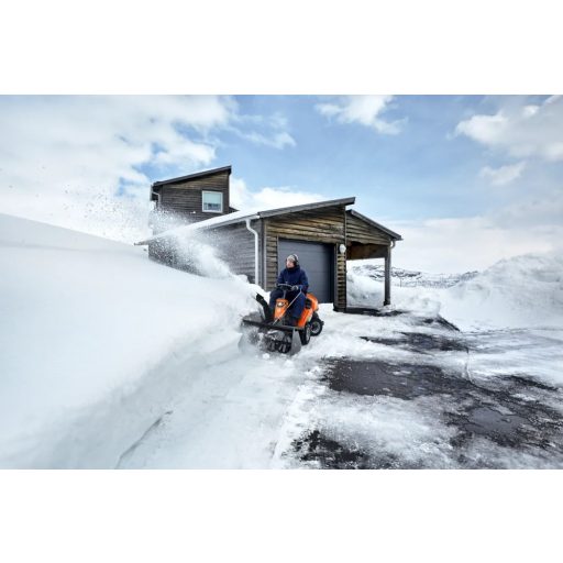 Husqvarna R316TsX AWD, rider fűnyíró traktor, Combi 112cm vágóasztallal