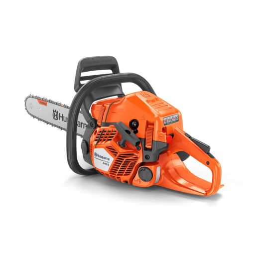 Husqvarna 445 S benzines láncfűrész balról