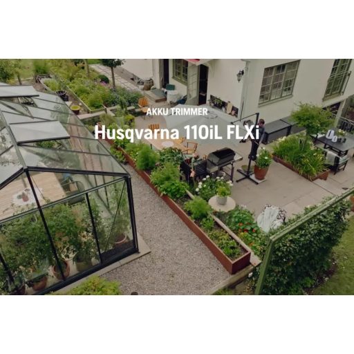 Husqvarna DH110 FLXi sövényvágó adapter kerten belül