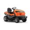Husqvarna TS 215T fűnyíró traktor elölnézetből logóval
