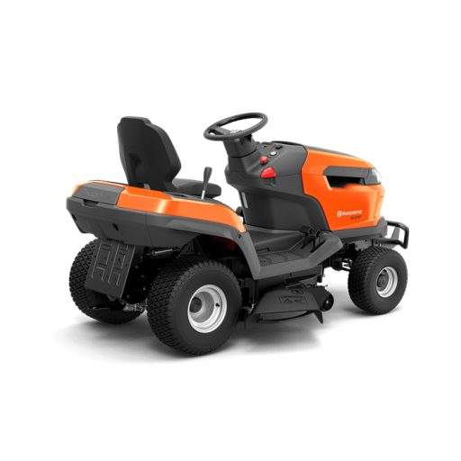 Husqvarna TS 215T fűnyíró traktor hátulról