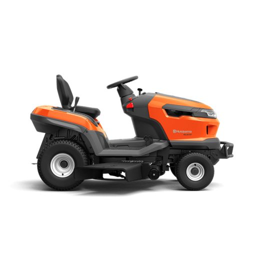 Husqvarna TS 220T fűnyíró traktor oldalról