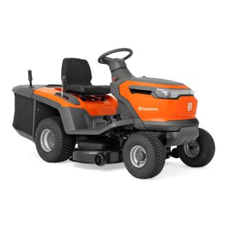Husqvarna TC 100i akkumulátoros fűnyíró traktor elölről