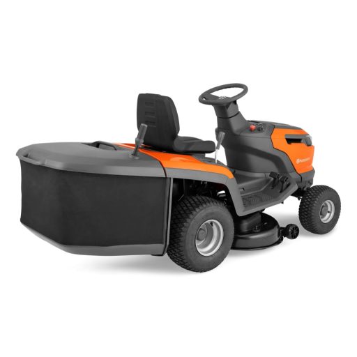 Husqvarna TC 100i akkumulátoros fűnyíró traktor hátulról