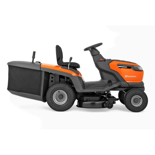 Husqvarna TC 100i akkumulátoros fűnyíró traktor oldalról