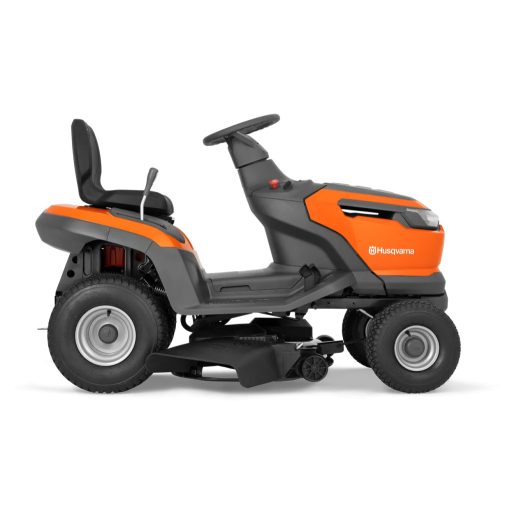 Husqvarna TS 100i akkumulátoros fűnyíró traktor oldalról