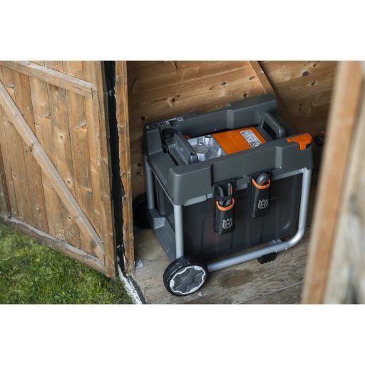 Husqvarna GS 340iS akkumulátoros ágaprító tárolása