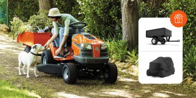 Ajándék Husqvarna kerti traktor mellé